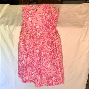 Lilly Strapless Dress size 8, like new